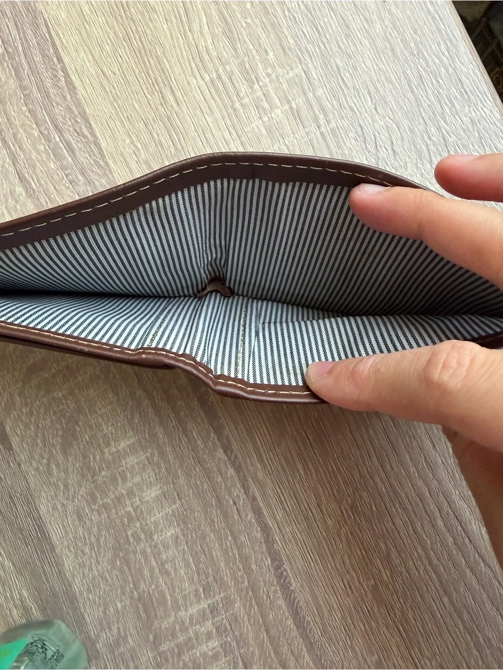 Timberland Brown Leather Card Holder Wallet